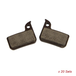 11.5018.037.000 SRAM DISC PAD ORG STEEL (QUIET) - ROAD MONOB/LEVEL A1 20SETS