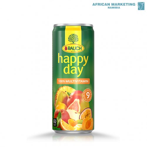 0431-0729 JUICE MULTIVITAMIN 100% 24x330ml CANS *HAPPY DAY