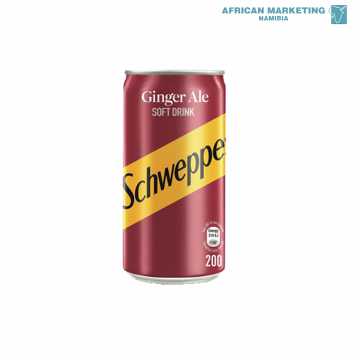 0432-0090 GINGER ALE 24x200ml *SCHWEPPES