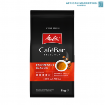 0460-0082 COFFEE BEANS ESPRESSO CLASSIC 1kg CAFEBAR *MELITTA