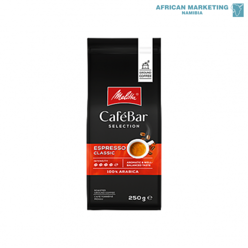 0460-0087 COFFEE GROUND ESPRESSO CLASSIC 250g CAFEBAR *MELITTA