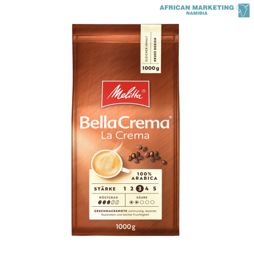 0460-0101 COFFEE BEANS LACREMA 1kg BELLACREMA *MELITTA