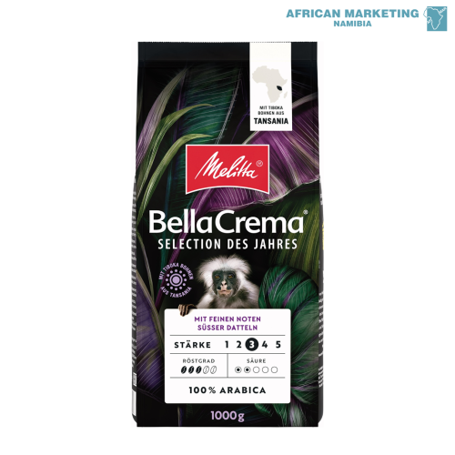 0460-0107 COFFEE BEANS DES JAHRES 1kg BELLACREMA *MELITTA