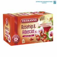 0460-0848 TEA ROSEHIP & HIBISCUS 20's ENVELOPE *TEEKANNE