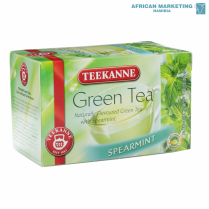0460-0910 TEA GREEN SPEARMINT 20's ENVELOPE *TEEKANNE