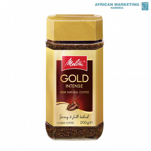 0460-1040 COFFEE INSTANT GOLD INTENSE 200g *MELITTA