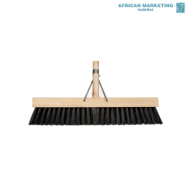 0700-0073 BROOM SOFT 600MM + HANDLE *LEO