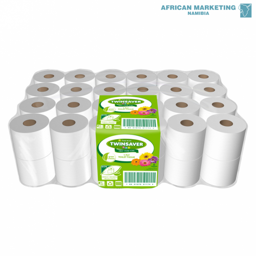 0700-1110 TOILET PAPER 1ply UNWRAPPRD  48's (0174) *TWINSAVER