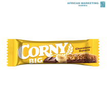 1005-0165 MUESLI BAR CHOCO BANANA CORNY 24x50g *SCHWARTAUER