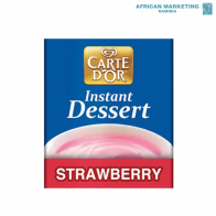 1020-0714 INSTANT DESSERT STRAWBERRY 6x500g *CARTE DE OR