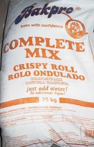 1025-0183 COMPLETE MIX CRISPY ROLL 25kg *BAKPRO