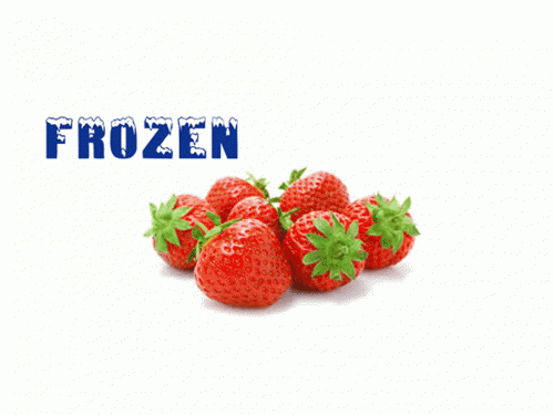 1031-0071 FROZEN STRAWBERRIES 1kg *FRUT