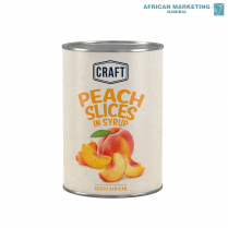 1035-0431 PEACH SLICES 410gr *CRAFT