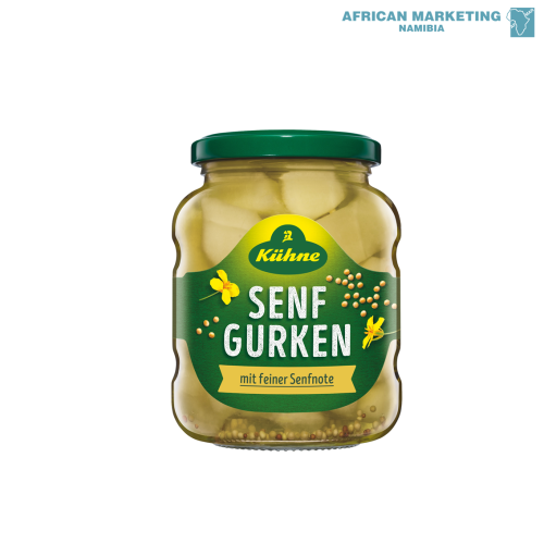 1050-0443 GHERKINS SENFGURKEN 370g *KUEHNE