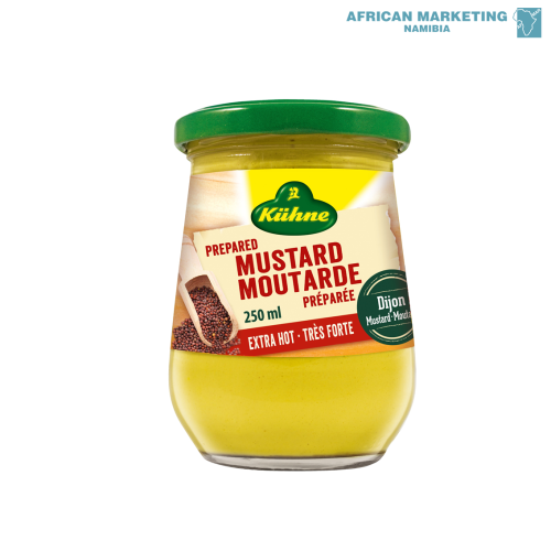 1050-1177 MUSTARD EXTRA HOT DIJON 260g *KUEHNE