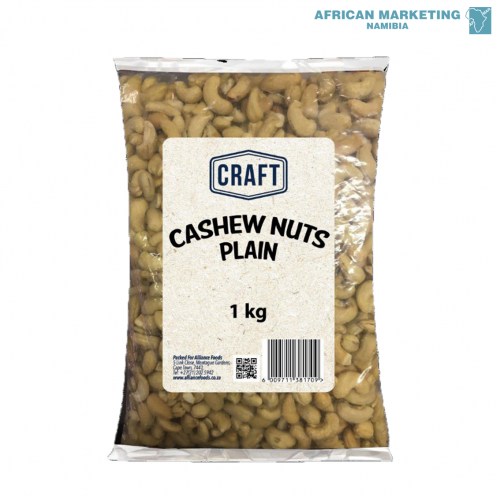1080-0076 CASHEW NUTS ROASTED / PLAIN 1kg *CRAFT