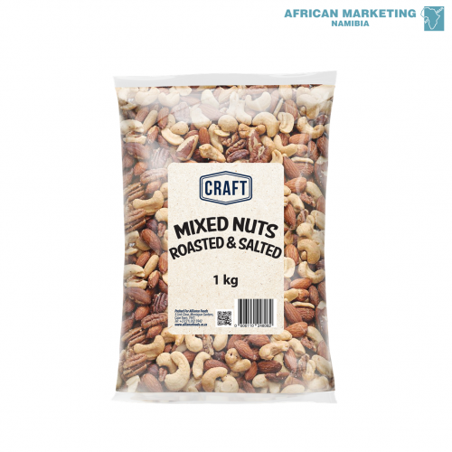 1080-0130 MIXED NUTS SALTED 1kg *CRAFT