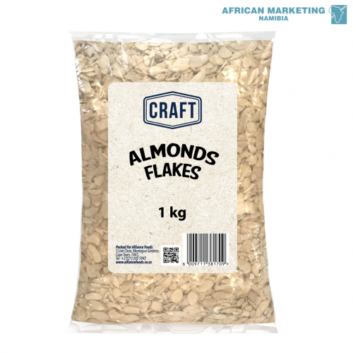 1080-0320 ALMONDS FLAKED 1kg *CRAFT