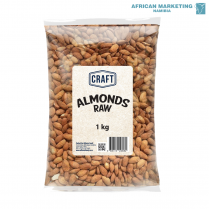 1080-0322 ALMONDS WHOLE 1kg *CRAFT