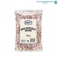 1090-0188 RED SPECKLED BEANS - DRIED 500gr *CRAFT