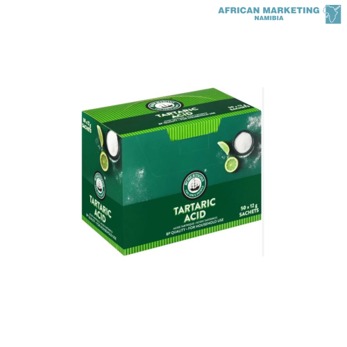 1320-0111 TARTARIC ACID 4X50x12g *ROBERTSONS