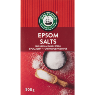 1320-0125 EPSOM SALT 500g *ROBERTSONS