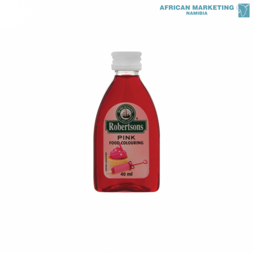 1320-0320 FOOD COLOURING PINK 40ml *ROBERTSONS