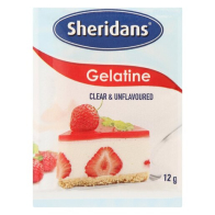 1320-0373 GELATINE 12x50g *SHERIDANS