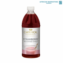 1370-0671 MILKSHAKE SYRUP STRAWBERRY 1lt *CARTE DE OR