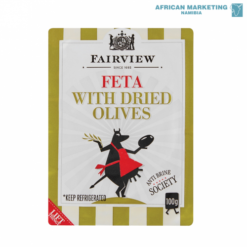 2110-1263 FETA WITH OLIVES 12x100gr *FAIRVIEW