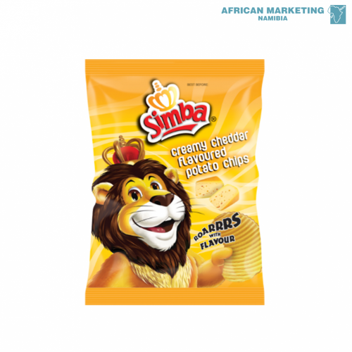 2170-0091 CHIPS CREAMY CHEDDAR 24x120gr *SIMBA