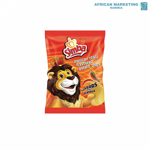 2170-0223 CHIPS MEXICAN CHILLI E-PACK 30x25gr *SIMBA
