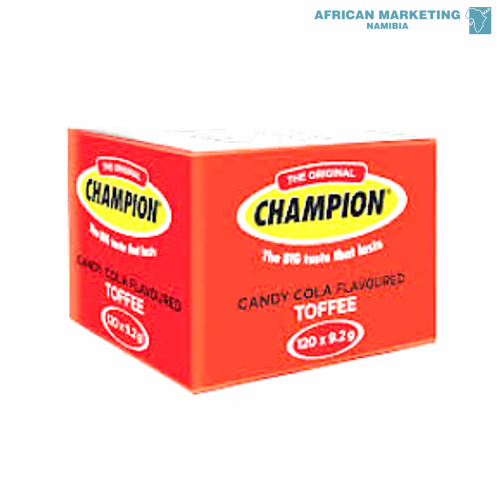 2180-0563 CHAMPION TOFFEE COLA 112s *CANDY TOPS