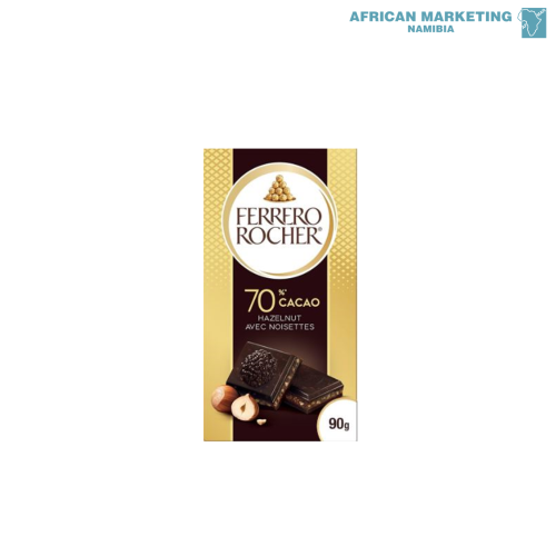 2185-0173 ROCHER SLABS DARK HAZELNUT 8x2x90g *FERRERO