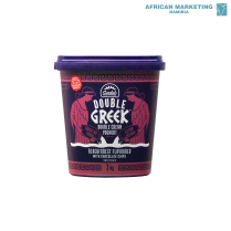2245-0401 YOGHURT DOUBLE GREEK BLACK FOREST 1kg *SUNDALE