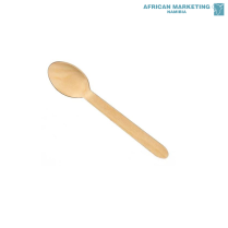 9000-0296 WOODEN DESSERT SPOONS 140mm 50's *AFMAR