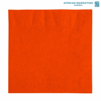 9000-0400 SERVIETTES 2PLY ORANGE 1 000 *AFPAK