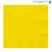 9000-0435 SERVIETTES 2PLY YELLOW 1 000 *AFPAK