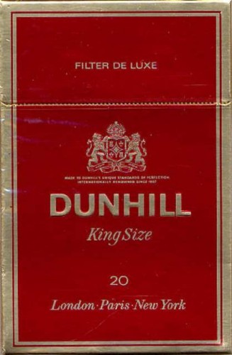 9000-0716 CIGARETTES KING SIZE 10x20s *DUNHILL