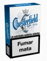 9000-0763 CIGARETTES 10x20's LIGHT BLUE *CHESTERFIELD