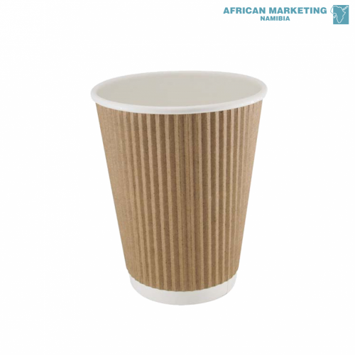 9000-1621 RIPPLE COFFEE CUPS 250ml (1000) *AFPAK