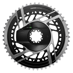 00.3018.387.001 SRAM PM C/RING QUARQ RED AXS KIT DM 8BOLT 48/35T BLK/SLV E1