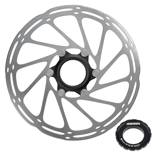 00.5018.037.039 SRAM ROTOR 200mm CENTRELINE CENTRELOCK RND + EXT TOOL LR