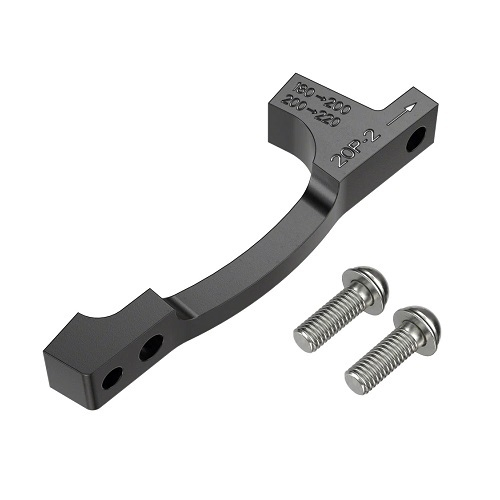 00.5318.007.012 SRAM BRAKE ADAPTER PM 20mm P-2 200/220mm ROTORS ONLY (TI HW)