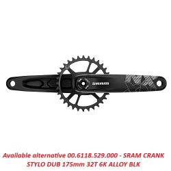 00.6118.525.000 SRAM CRANK NX EAGLE DUB 175mm 32T BLK