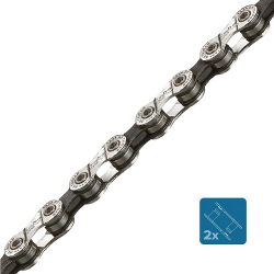 08025005 TAYA CHAIN OCTO 8SPD SILVER/BLACK