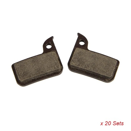 11.5018.037.000 SRAM DISC PAD ORG STEEL (QUIET) - ROAD MONOB/LEVEL A1 20SETS