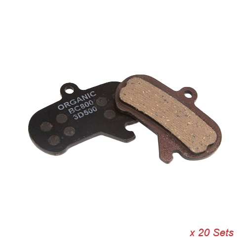 11.5018.063.001 SRAM DISC PAD ORG/STEEL (QUIET) - MAVEN 2024+ 20SETS