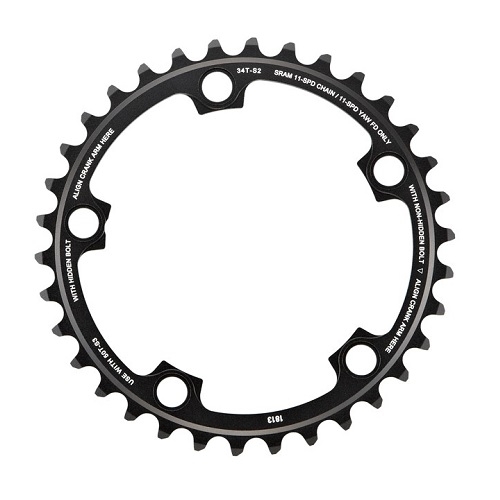 11.6218.010.008 SRAM C/RING 34T 110BCD 11SP BLK