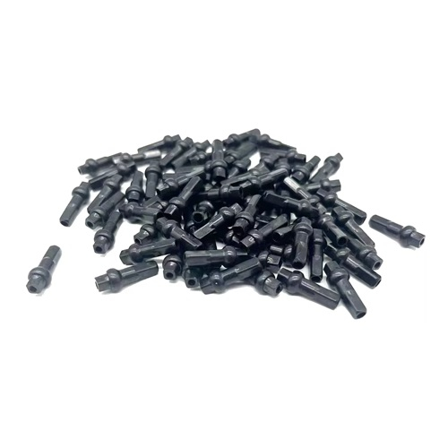 12000014 PILLAR SPOKE BRASS NIPPLE DSN 14Gx16mm BLK 100PCS/BOX